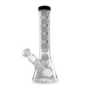 EG Glass Skull Beaker