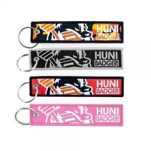 Huni Badger- Flight Tag Key Chain- Flight-Tag-Colored-4