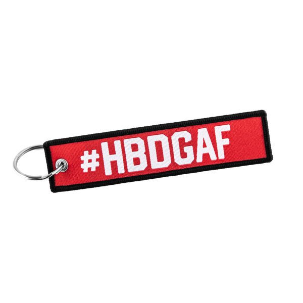 Huni Badger- Flight Tag Key Chain