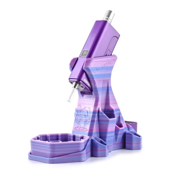 Purple Portable Device stand Electric