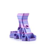 Kayd Mayd Huni Badger desktop rig stand Electric Purple