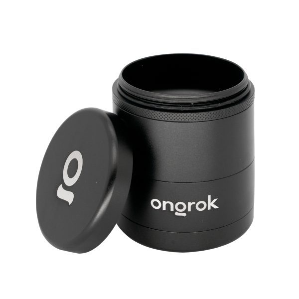 ONGROK 5 Piece Flower Petal Toothless Grinder w/ Storage