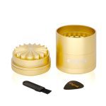 ONGROK 5 Piece Flower Petal Toothless Grinder w/ Storage