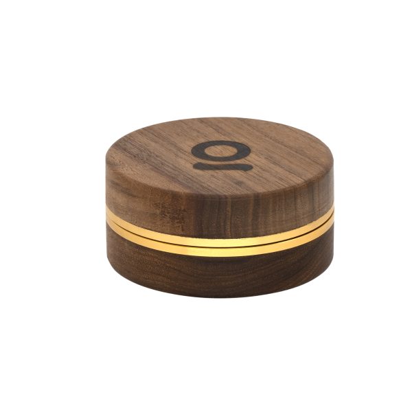 ONGROK 2 Piece Walnut & Aluminum Grinder