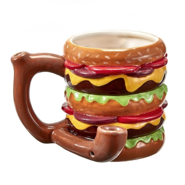 FashionCraft Burger Pipe Mug