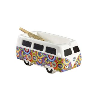 FashionCraft Vintage Bus Ashtray (Colorful)