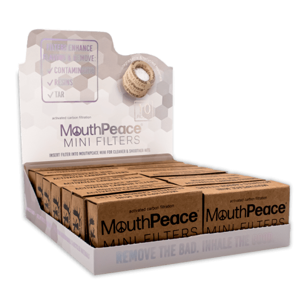 Moose Labs MouthPeace Mini Filter Refill Display