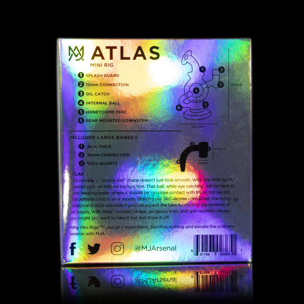 MJ Arsenal Iridescent Atlas Mini Rig