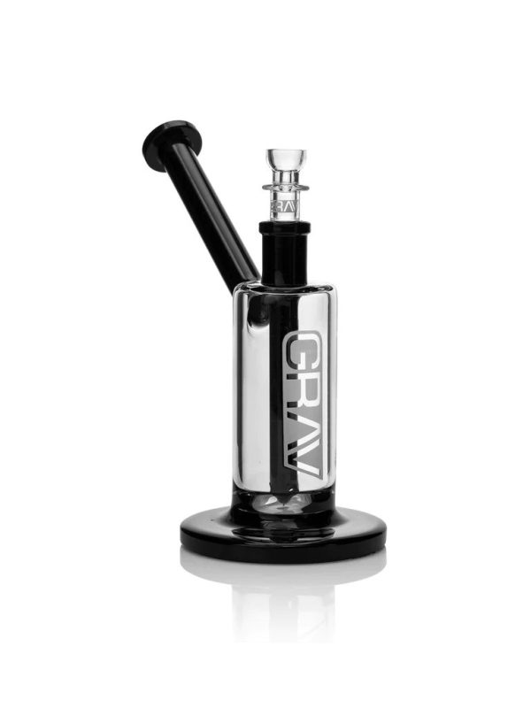 GRAV® Medium Upright Bubbler with Black Accents