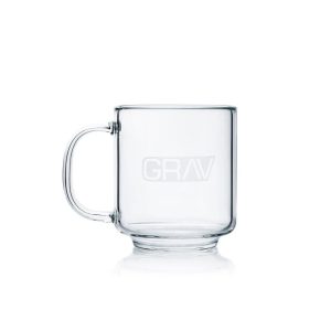 GRAV® Glass Coffee Cup