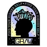 GRAV® Hologram Sticker (5PK)