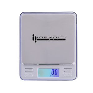 Infyniti Scales - TANK; 2000g X 0.1g, Table Scales Silver