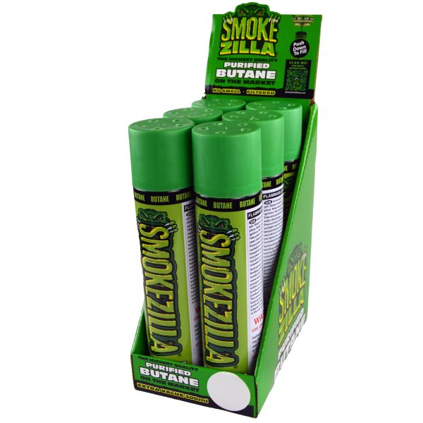 Smokezilla - 300ML Bulk Smokezilla Butane Refill - 6 Pieces Per Retail Ready Display 22633