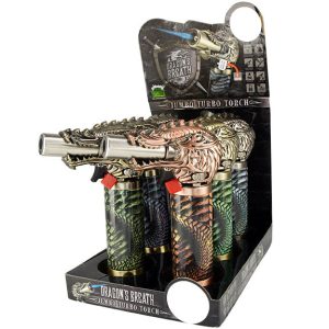 Smokezilla - Dragon Jumbo Torch Lighter - 6 Pieces Per Retail Ready Display 23667