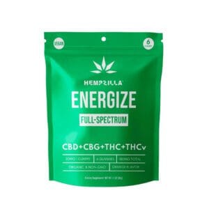 Hempzilla - HZ 6ct Energize Gummy 1 Unit