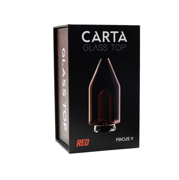 Focus V CARTA Glass Top - Red