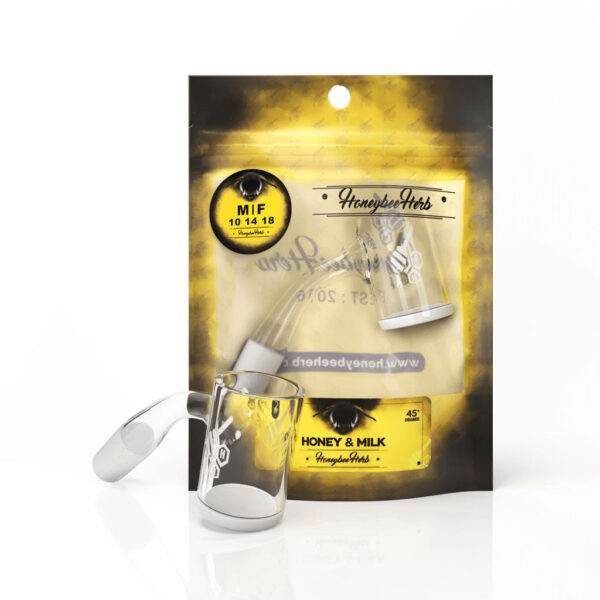 HONEYBEE HERB - HONEY & MILK - 45° DEGREE14MM MALE