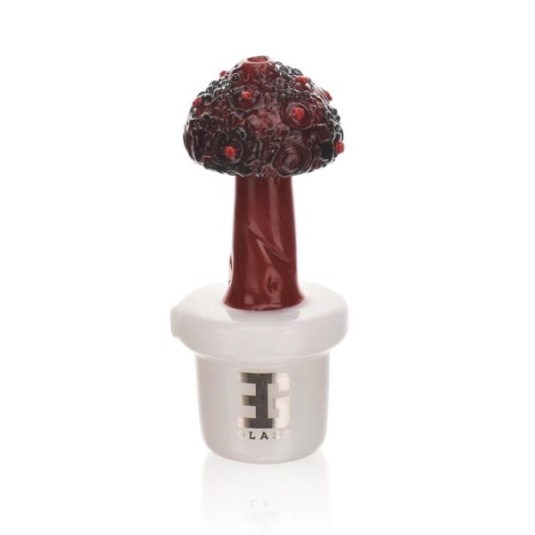 EG Glass - BSH10 Bonsai Series Potted Cherry Tree Hand Pipe - WHITE