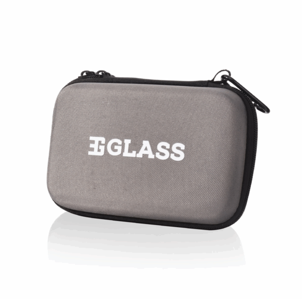 EG Glass - BSH16 Transparent Potted Prickly Pear Hand Pipe 6.5 with zip bag