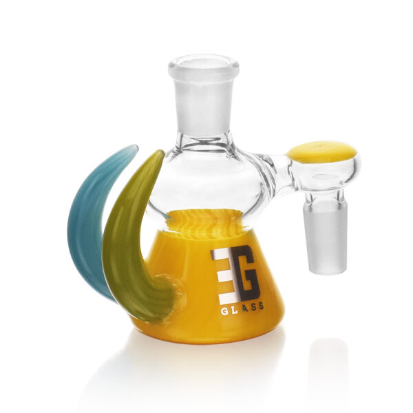 EG Glass - EGA10 Bright Horn Ash Catcher - YELLOW