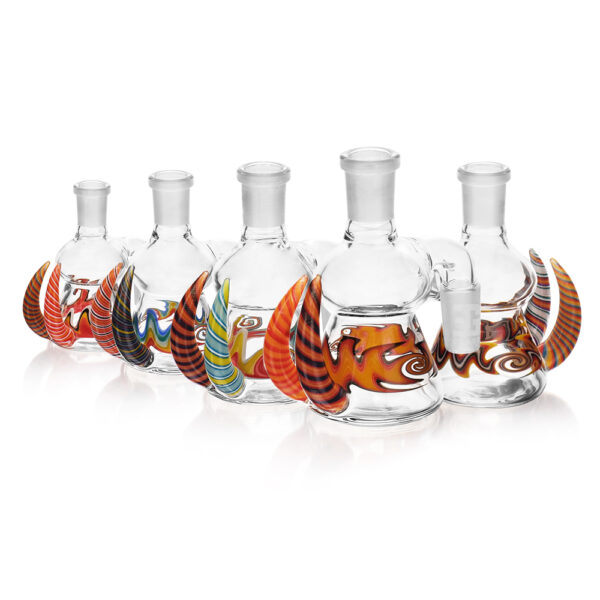 EG Glass - EGA24 EG Wig Wag Flame Horn Ash Catcher