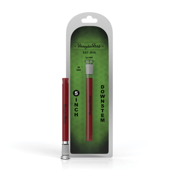 HONEYBEE HERB - COLOR POP DOWNSTEM 5IN RED