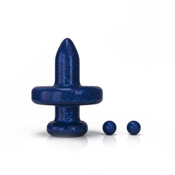 HONEYBEE HERB - GALAXY TOP CONTROL TOWER CAP-Blue