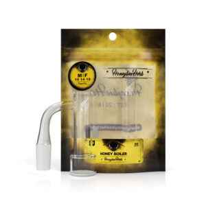 Honeybee Herb - Honey Boiler Quartz Banger - 90° Degree Yl