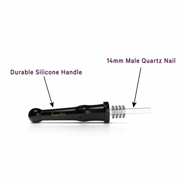 Honeybee Herb - Silicone Dab Straw.